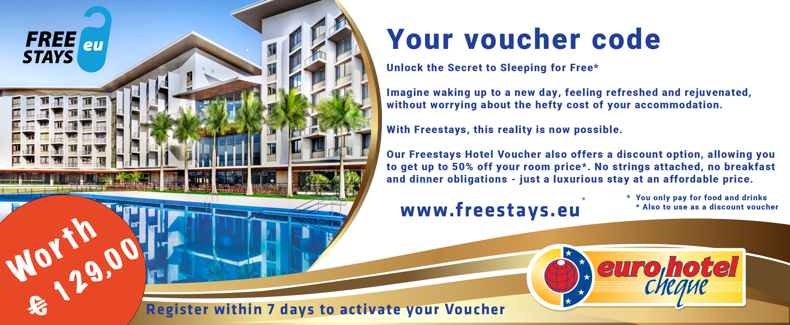 Our new Voucher has arrived